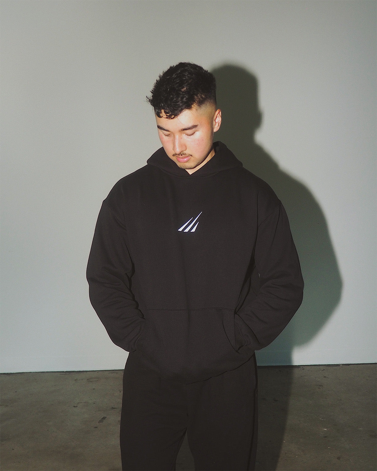 Grizz premium embroidered cotton hoodie – eco-friendly sweatshirt
